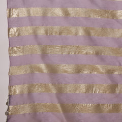 Sequin Embroidered Straight Kurta With Trouser & Dupatta