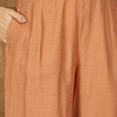Floral Embroidered Tunic With Trousers Co-Ords Set