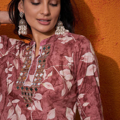 Printed Tunic With Trouser  Co-Ords