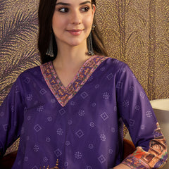 Floral Printed & Lining in Kurta With Pant Co-Ords