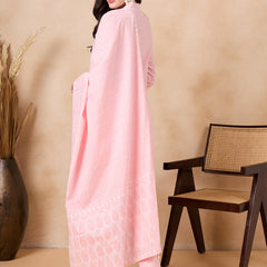 Floral Embroidered Regular Thread Work Pure Cotton Kurta with Trousers & With Dupatta