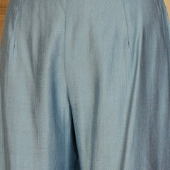 Floral Embroidered Straight Kurta With Palazzo Kurta Set