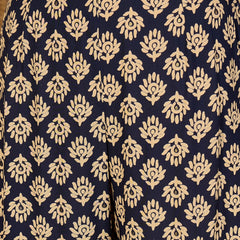 Printed & Embroidered Straight Kurta  With Trousers Kurta Set Set