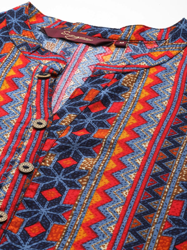 Geometric Printed Kurti