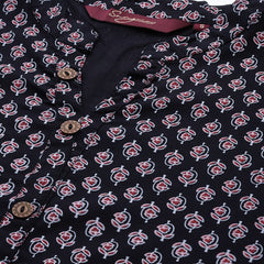 Floral Printed Kurti with Belt
