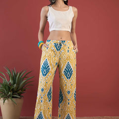 Ethnic Motifs Printed Top Jacket With Trousers