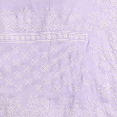 Women Floral Embroidered Pure Cotton Kurta with Trousers & With Dupatta