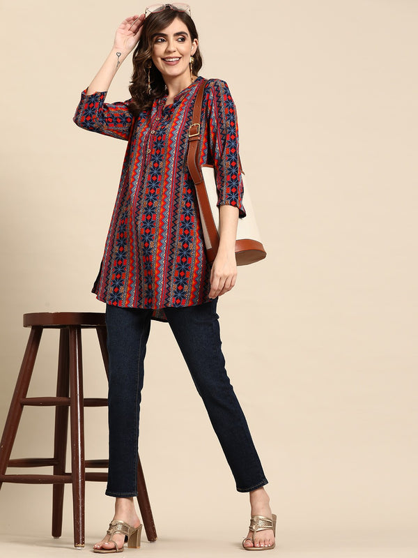 Geometric Printed Kurti