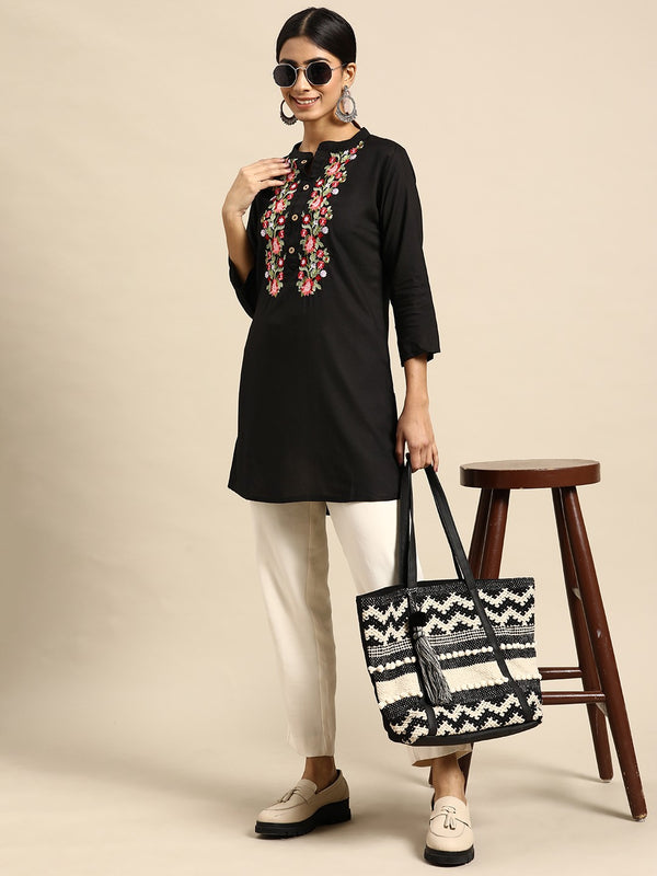 Floral Yoke Design Kurti