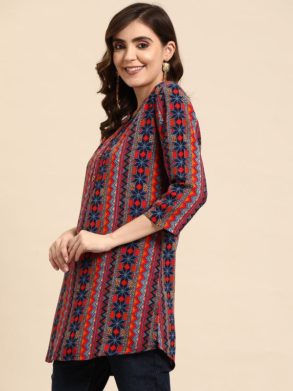 Geometric Printed Kurti