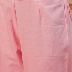 Embroidered Pure Cotton Top & Trouser Co-Ords