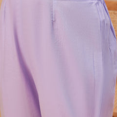 Embroidered Shirt Collar Pure Cotton Top With Trouser Co-Ords