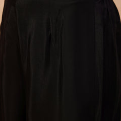 Embroidered Regular Thread Work Kurta with Palazzos & Dupatta