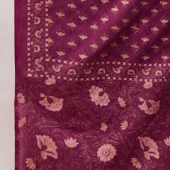Paisley Embroidered Halter Neck  Pure Cotton Kurta With Trouser & Dupatta