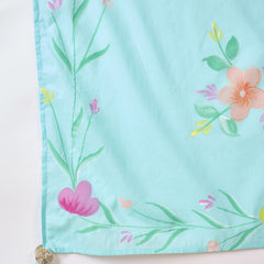 Women Floral Embroidered Regular Thread Work Pure Cotton Kurta with Trousers & With Dupatta