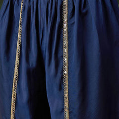 Embellished Mirror Work Tunic With Dhoti Pant Co-Ords