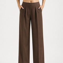 High-Rise Relaxed Fit Trousers