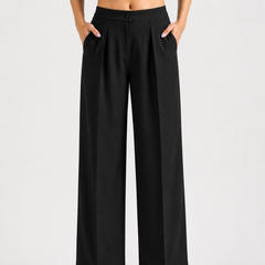 High-Rise Relaxed Fit Trousers