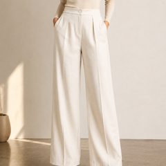High-Rise Relaxed Fit Trousers