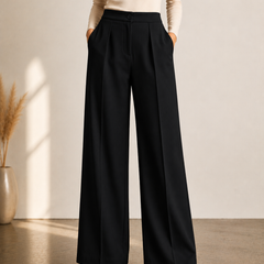 High-Rise Relaxed Fit Trousers