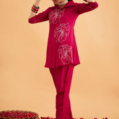 Embellished Tunic With Trousers