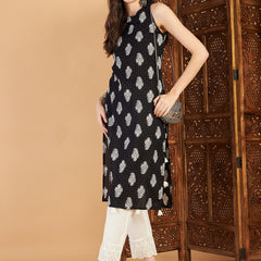 Women Pure Cotton Kurta With Pant