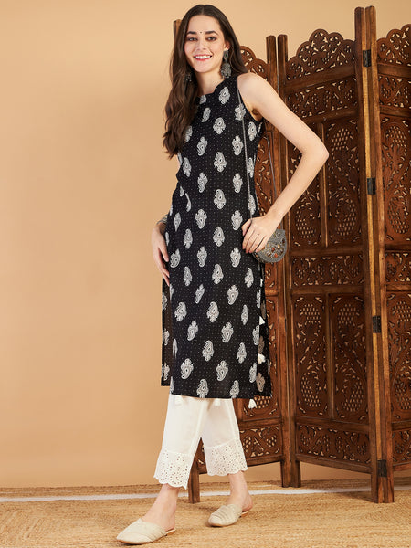 Women Pure Cotton Kurta With Pant