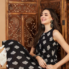 Women Pure Cotton Kurta With Pant