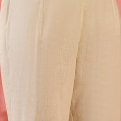 Embroidered Pure Cotton Top With Trouser Co-Ords