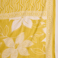 Floral Print Straight Kurta Set With Dupatta