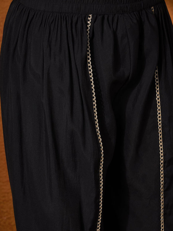 Embroidered Tunic With Trouser Co-Ords