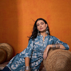 Printed Tunic With Trouser  Co-Ords