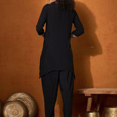 Embroidered Tunic With Trouser Co-Ords