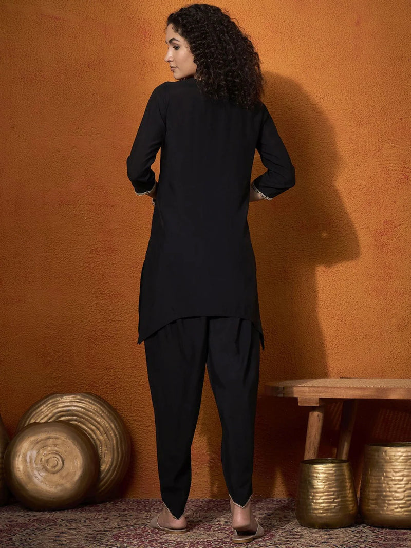 Embroidered Tunic With Trouser  Co-Ords