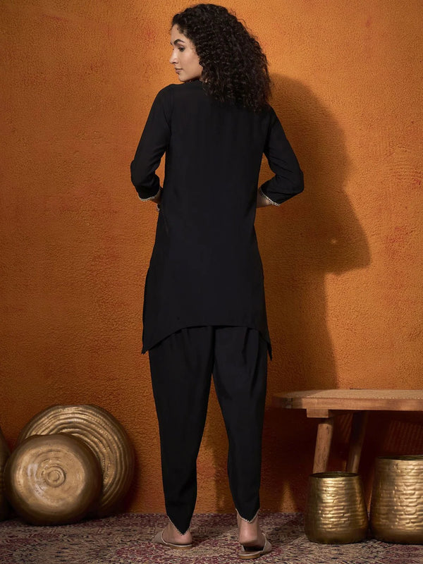 Embroidered Tunic With Trouser  Co-Ords