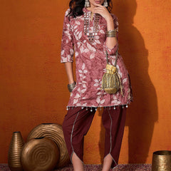 Printed Tunic With Trouser  Co-Ords
