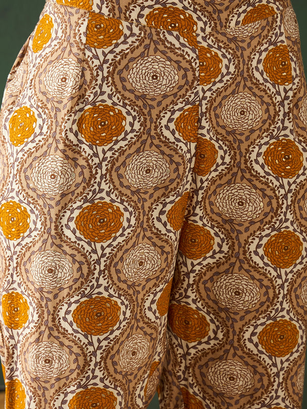 Printed Tunic With Trouser Co-Ords Set