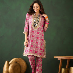 Printed Tunic With Trouser Co-Ords Set
