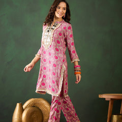Printed Tunic With Trouser Co-Ords Set