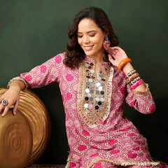 Printed Tunic With Trouser Co-Ords Set