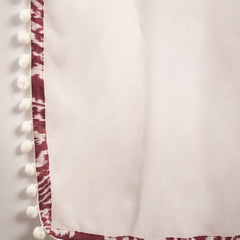 Ethnic Motifs Printed & Mirror Work Pure Cotton Kurta With Dhoti Pant & Dupatta Kurta Set