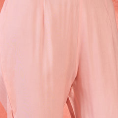 Floral Embroidered V-Neck Pure Cotton Straight Kurta With Trousers with Dupatta