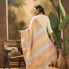 Embroidered Kurta & Trouser With Dupatta
