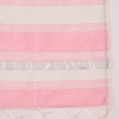 Off White Pure Cotton Straight With Trouser & Dupatta Kurta Set