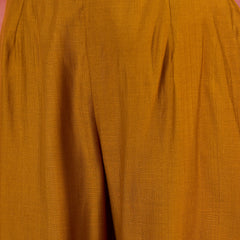 Floral Embroidered Straight Kurta With Palazzo Kurta Set