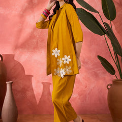 Floral Co-Ord Set with Embroidered Jacket