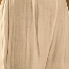 Off White Floral Embroidered  Straight Kurta With Trouser & Bag Kurta Set