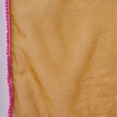 Embroidered Shoulder Straps Straight Kurta With Trousers & Dupatta