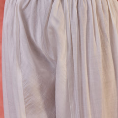 Floral Embroidered V-Neck Tunic With Dhoti Pant Co-Ords Set
