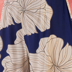 Floral Printed Straight Kurta With Trousers